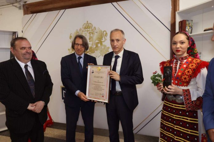 Красимир Вълчев - награда