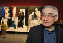 Паметник в цял ръст на акад. Светлин Русев ще бъде разположен в пространството пред ХГ Дарение “Колекция Светлин Русев“ в Плевен Акад. Светлин Русев